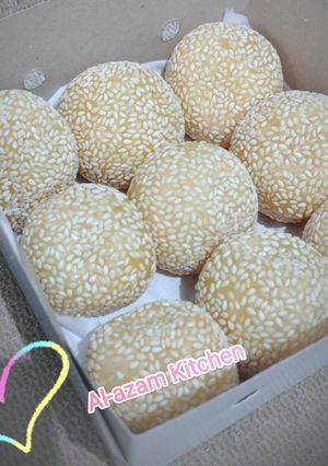 Foto resep Onde-Onde Kacang Ijo Kupas yang Empuk dan Lembut Banget