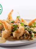 Pasta Tempura Shrimps by Orien Bites