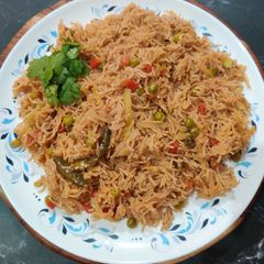 A picture of Cabbage pulao.
