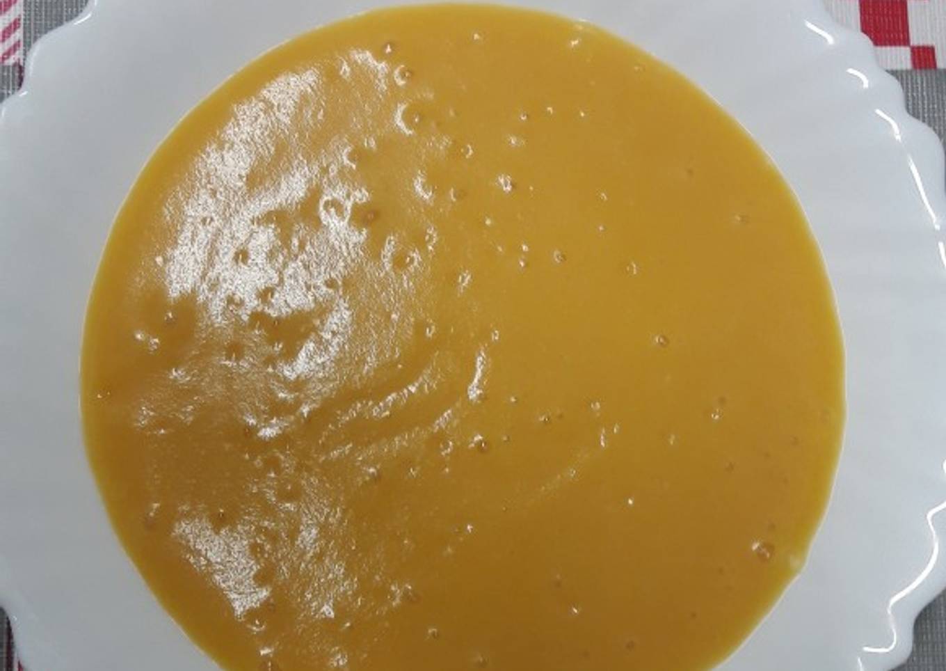 Puré de calabaza