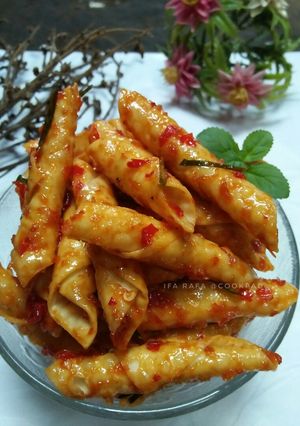 Foto resep Kacang Umpet Pedas Manis Daun Jeruk