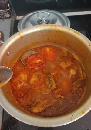 عکسی از دستور خورش کدوبادمجان با مرغ