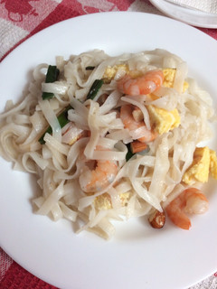 Una foto de Fideos de arroz thai