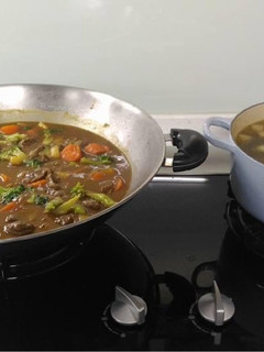 日式咖哩牛肉飯&牛肉清湯麵 的食譜成品照片