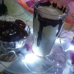 Date milk shake A picture of Date milk shake.