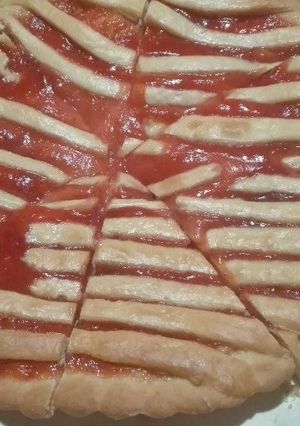 Una foto de Pasta Frola de membrillo