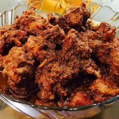 A picture of Mutton pasanda.