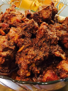 A picture of Mutton pasanda.