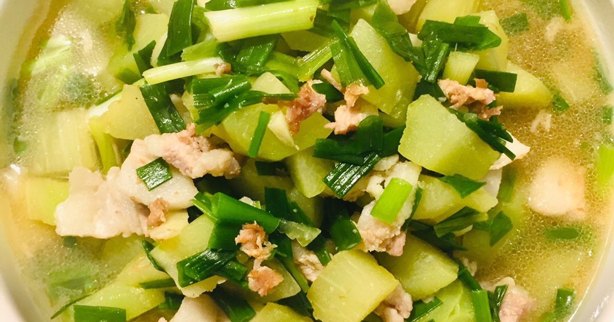43 món canh su su thơm ngon, đa dạng và dễ làm tại nhà - Cookpad