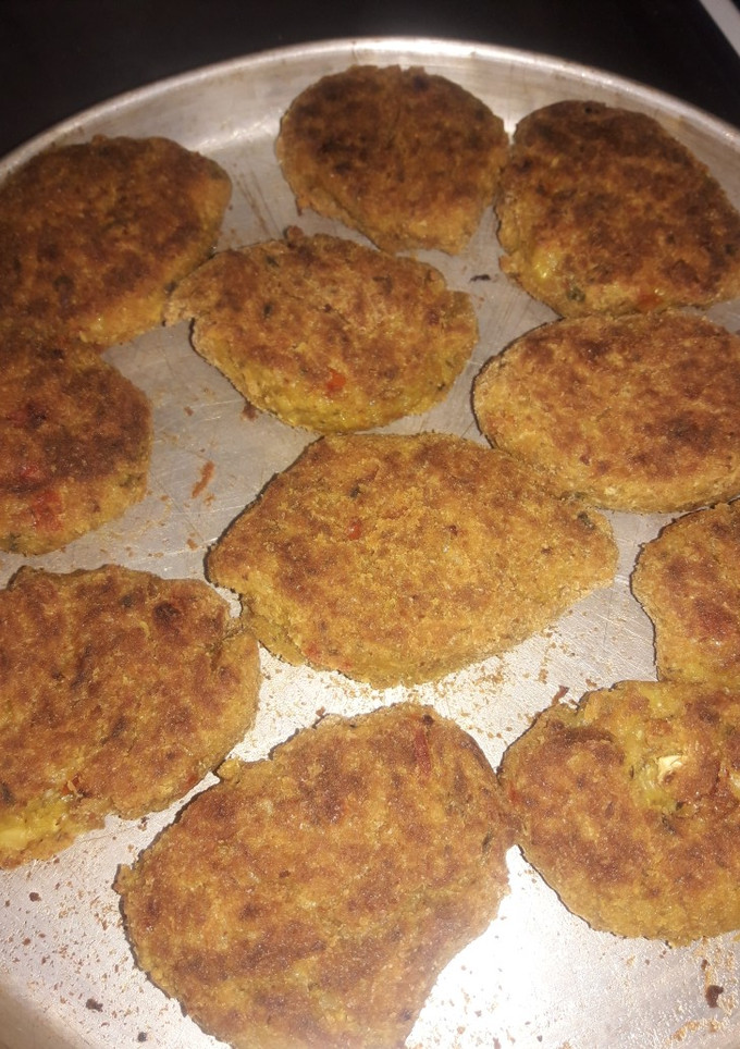 Una foto de Croquetas de Arroz Integral y filet de Merluza