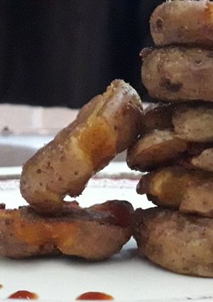 समेश फ्राइड पोटैटो (Smash fried potato recipe in Hindi) रेसिपी मुख्य फोटो