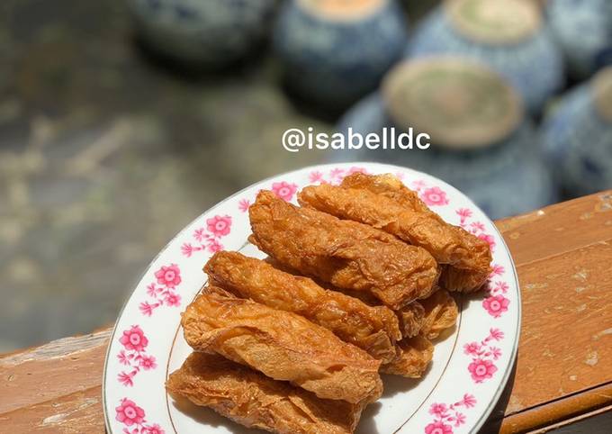 112. Lumpia Goreng Udang Kulit Tahu (Gluten Free)