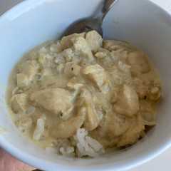 A picture of Strogonoff de pollo FÁCIL.