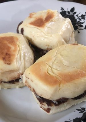 Foto resep 8. Mantau coklat keju