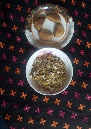 बाटी चुरमा (Bati Churma Recipe In Marathi) रेसिपी चे मुख्य फोटो 
