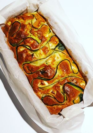 Une photo de ☆Cake Courgettes et Menthe☆