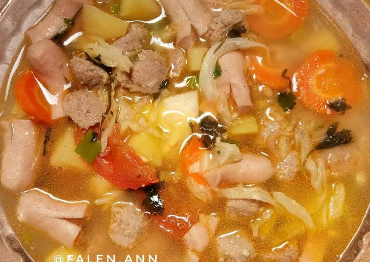 Sop campur campur