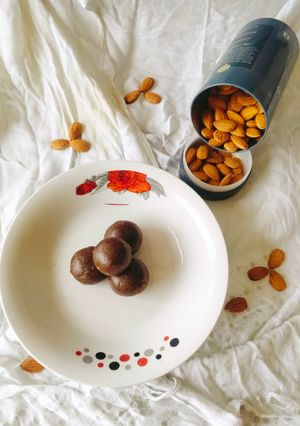 A picture of RAGI LADOO With JAGGERY (Rich High protein Finger millet Ladoo).