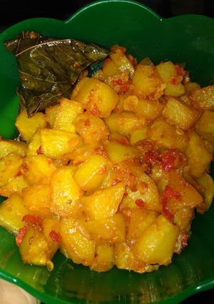 Foto resep Sambal goreng kentang