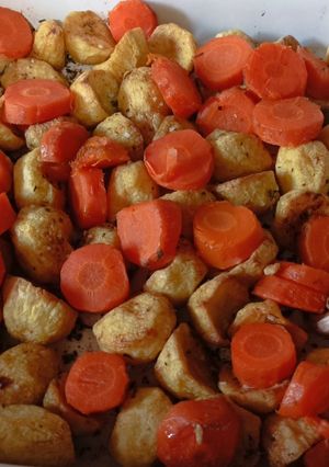 Una foto de Patatas de guarnición al romero