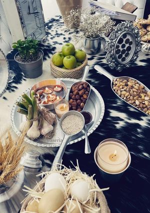 عکسی از دستور سفره هفت سین۱۴۰۰