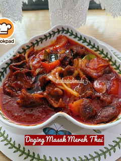Gambar 👩🍳Daging Masak Merah Thai🇹🇭
