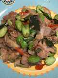 สามชั้นผัดกะปิสะตอ