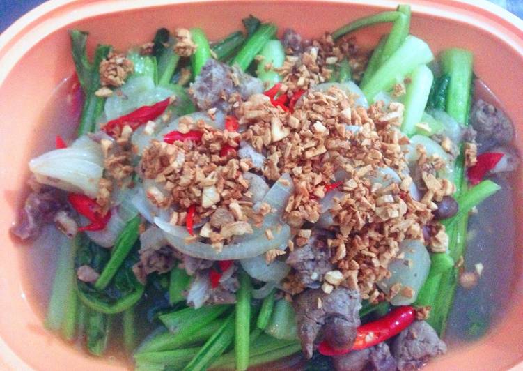 Cah pokcoy / sawi hijau spesial