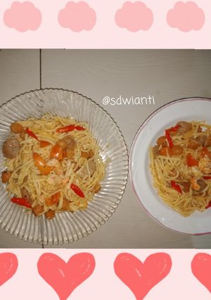 Foto resep Spaghetti Aglio Olio