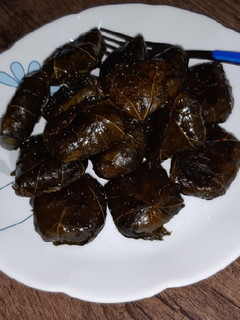 عکسی از دستور دلمه برگ مو