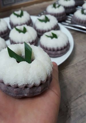 Foto resep Putu Ayu ubi ungu