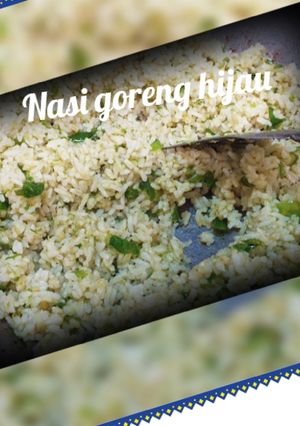 Foto resep 28. Nasi goreng hijau 👩🍳