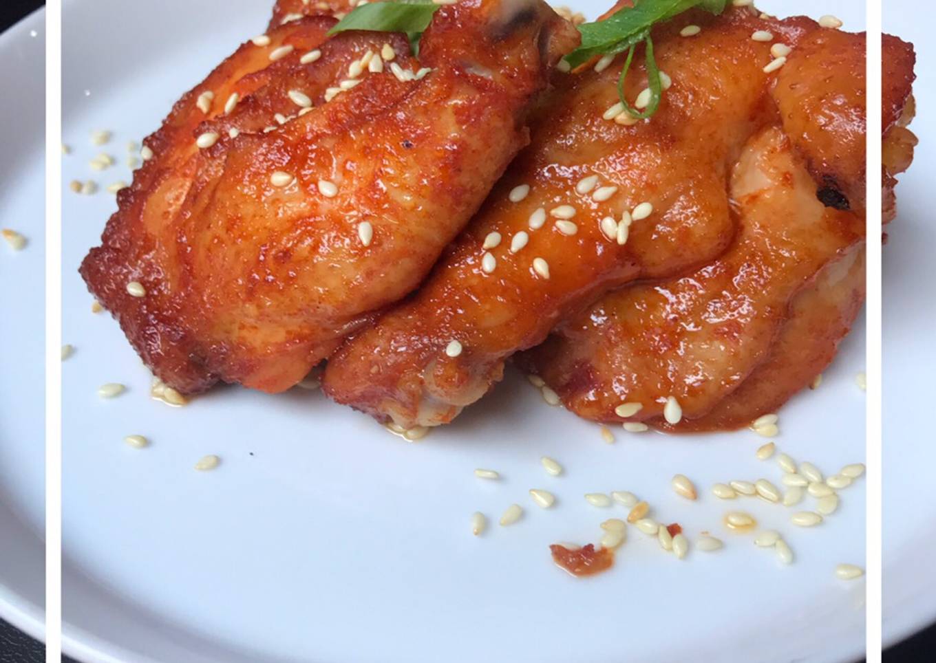 Sayap panggang gochujang