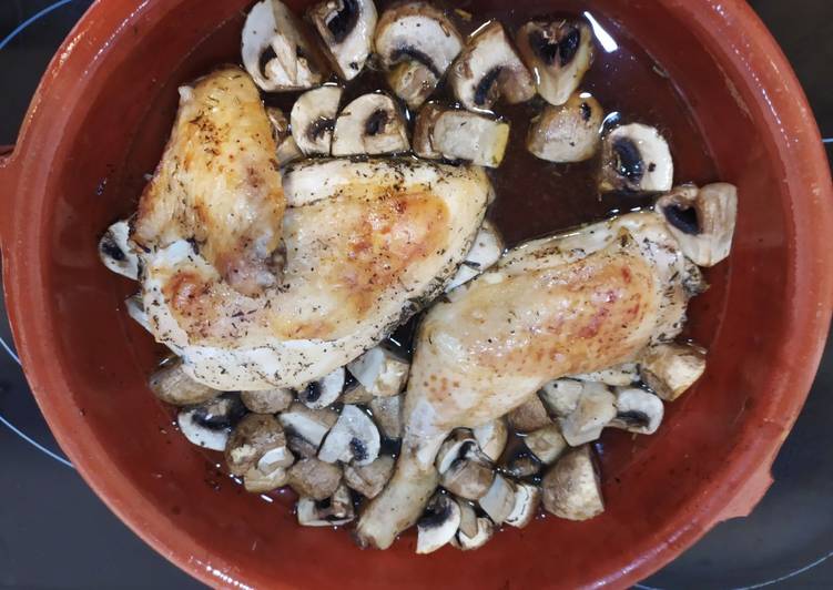 Pollo a la cerveza