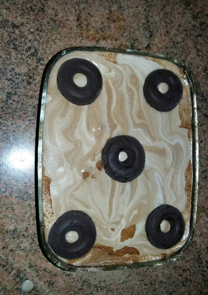 Una foto de Postre de galleta y chocolate