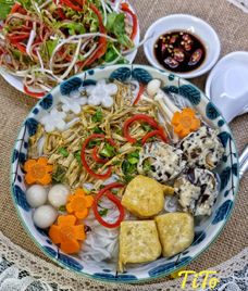 bún mọc chay