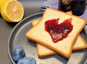 A picture of plum preserves