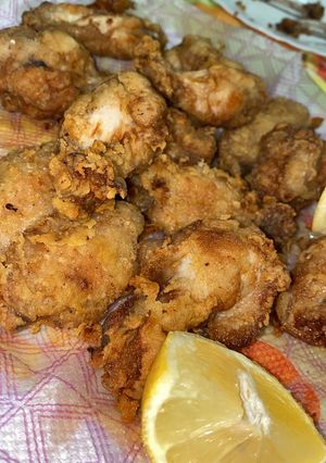 Una foto de Pollo al limón estilo chino