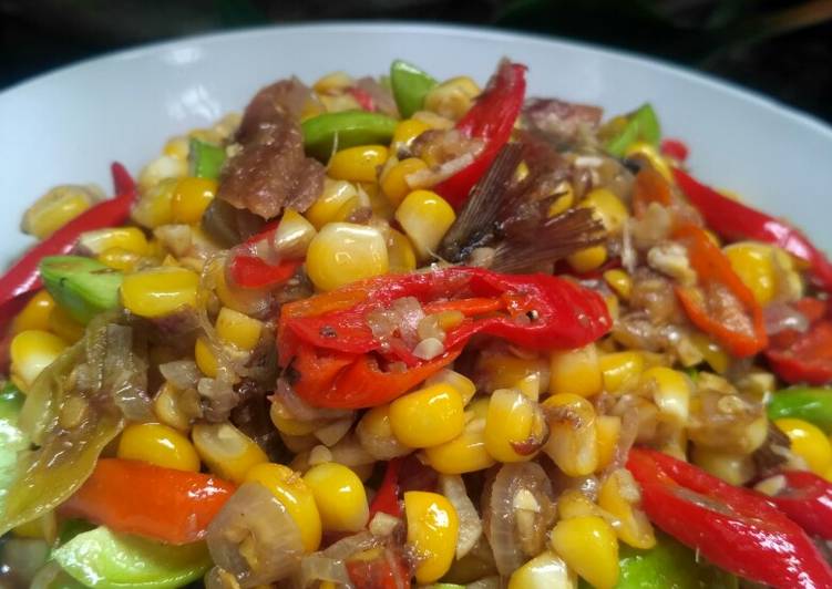 Cara mudah memasak Tumis Suir Peda Pedas, Bisa Manjain Lidah