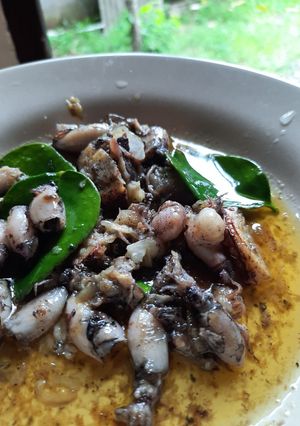 Foto resep Cumi goreng mentega