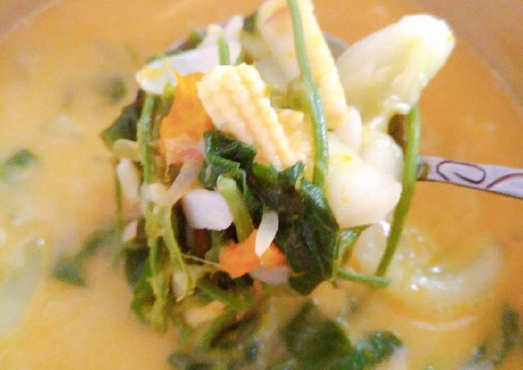 Resep Sayur Santan Manis yang praktis