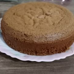 A picture of One pound chocolate sponge.