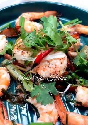Hình của món MÓN BRUNEI: SAMBAI UDANG SERAI (SHRIMP WITH LEMONGRASS) 🇧🇳.
