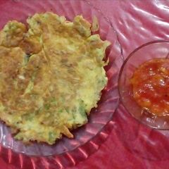 A picture of Foo Yong Egg Omelette /Fuyunghai #Asiafood.