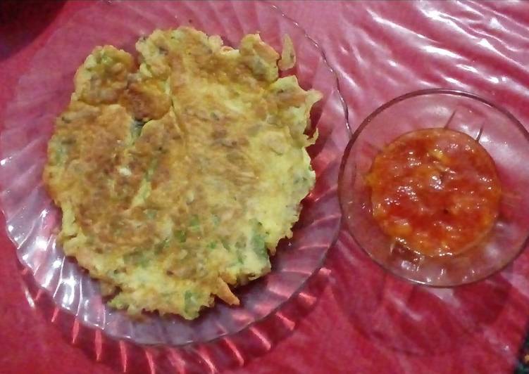 Recipe of Homemade Foo Yong Egg Omelette /Fuyunghai #Asiafood