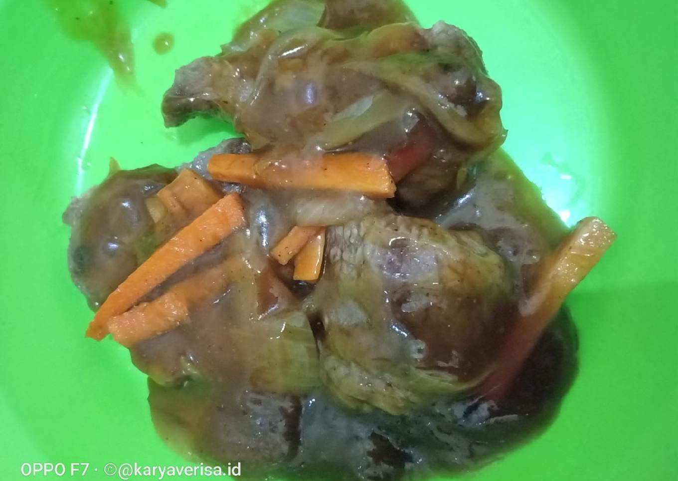 Beef steak Rumahan Rasa Resto