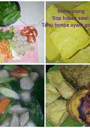 Foto resep Sop bakso seger