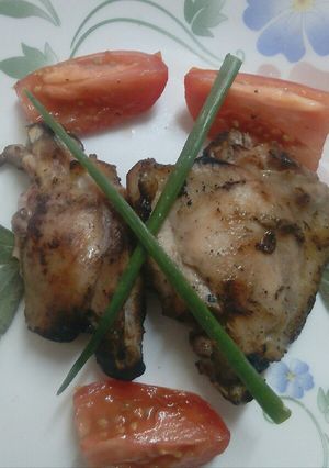 A picture of Barbeque chicken# chicken contest.