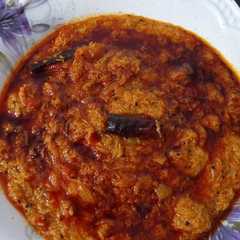 પંજાબી સેવ ટામેટા નુ શાક (Punjabi Sev Tomato Shak Recipe In Gujarati)-レシピのメイン写真