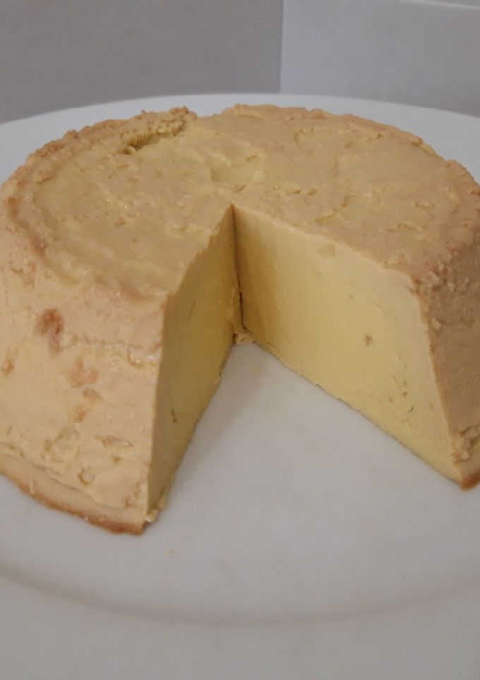 Una foto de Flan de leche de coco en Instant Pot (cocción a presión)